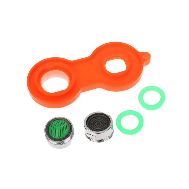 Rafford 11Pc Set Rubinetto Risparmio Idrico Aeratore Filtro Sostituibile Ugello Misto M24 24mm Filettatura Rubinetto del Bagno Gorgogliatore Accessori