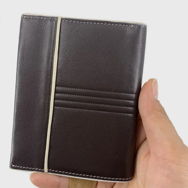 Men's Genuine Leather Wallets RFID Wallet For Men ID Window Credit Card Holder Money Bags