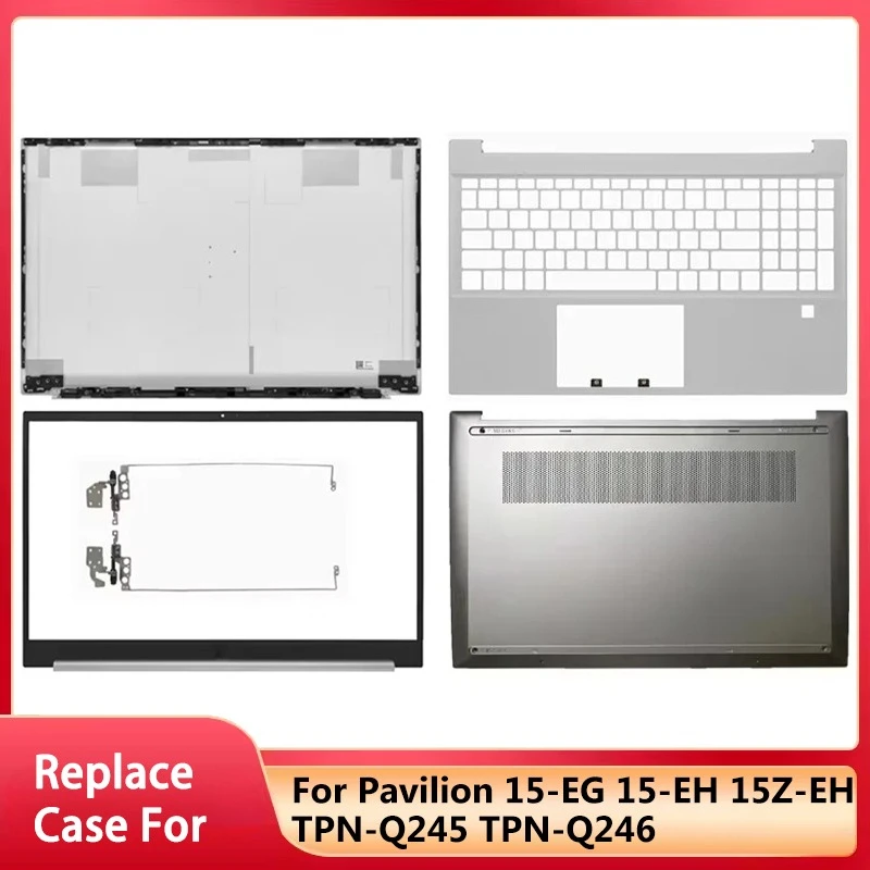 

Новый корпус для ноутбука Pavilion 15-EG 15-EH 15Z-EH TPN-Q245 TPN-Q246: задняя крышка LCD/передняя рамка/верхняя часть для рук/нижняя часть корпуса с петлями