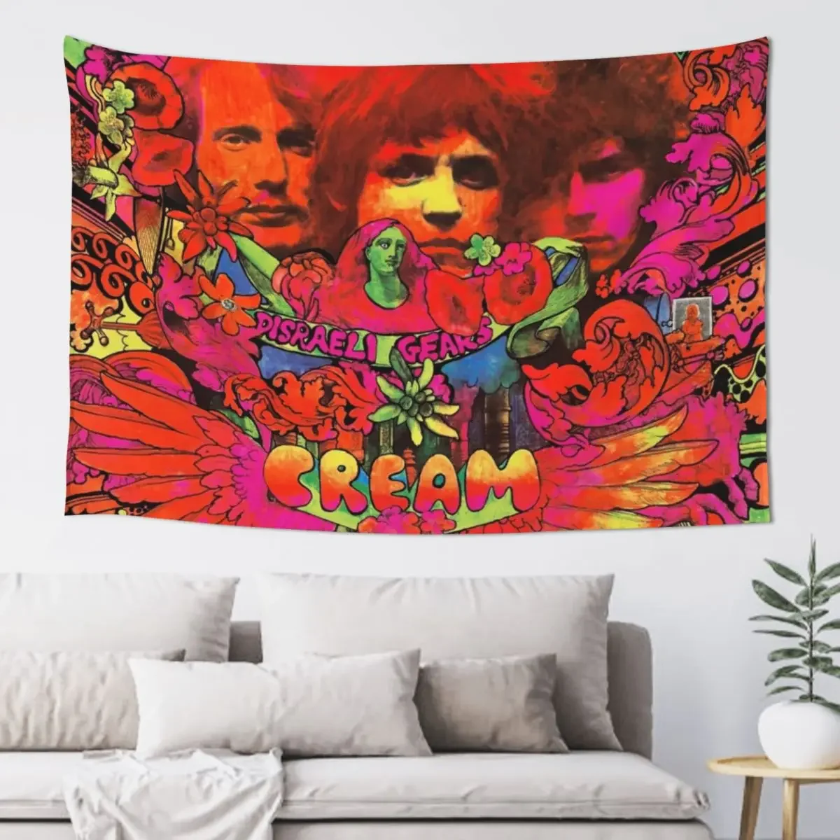 

Disraeli Gears (HQ) Tapestry Room Decor Aesthetic Decor For Bedroom Tapestry