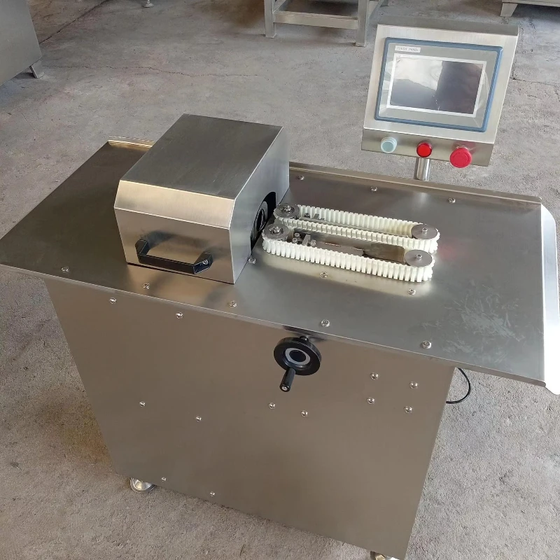 Sausage making machine Bundling sausage mesh clip Automatic sausage double push shearing machine