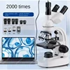 Zoom 2000X-5000X mikroskop biologiczny HD cyfrowy mikroskop laboratoryjny LED 1