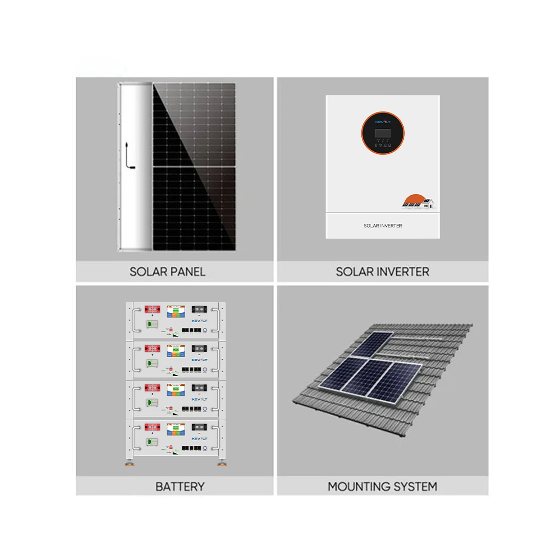 Complete Solar System 15KW to 200KW off Grid Solar with Battery for Photovoltaic Panel System Customized Solar Power Systems