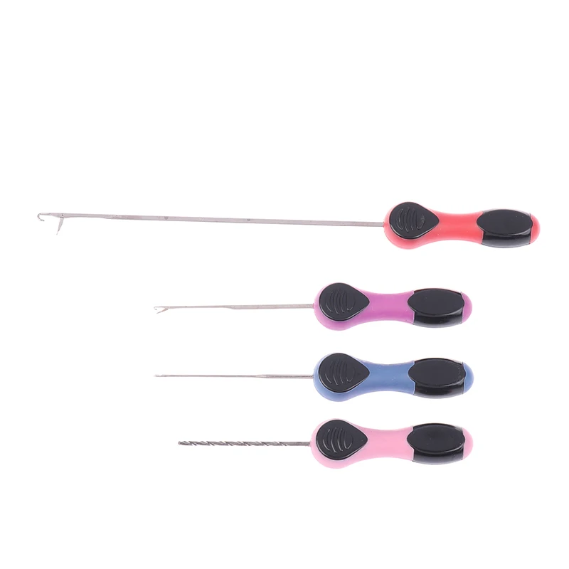 1 PC Fishing Bait Needle Set Pop Up Boilie Rigs Splicing Needle Hook Link Making Tools Fishing Accessories