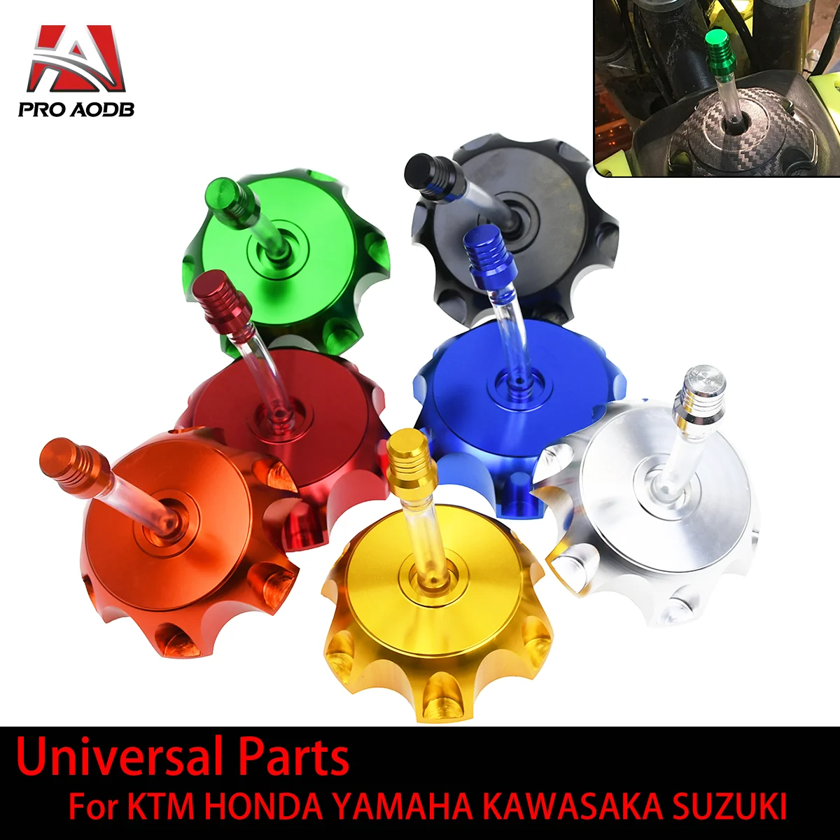 Gas Fuel Tank Cap Cover Universal Accessories Parts For Chinese 50cc 70cc 90cc 110cc 125cc 160cc 170cc 180cc 190cc Motocross