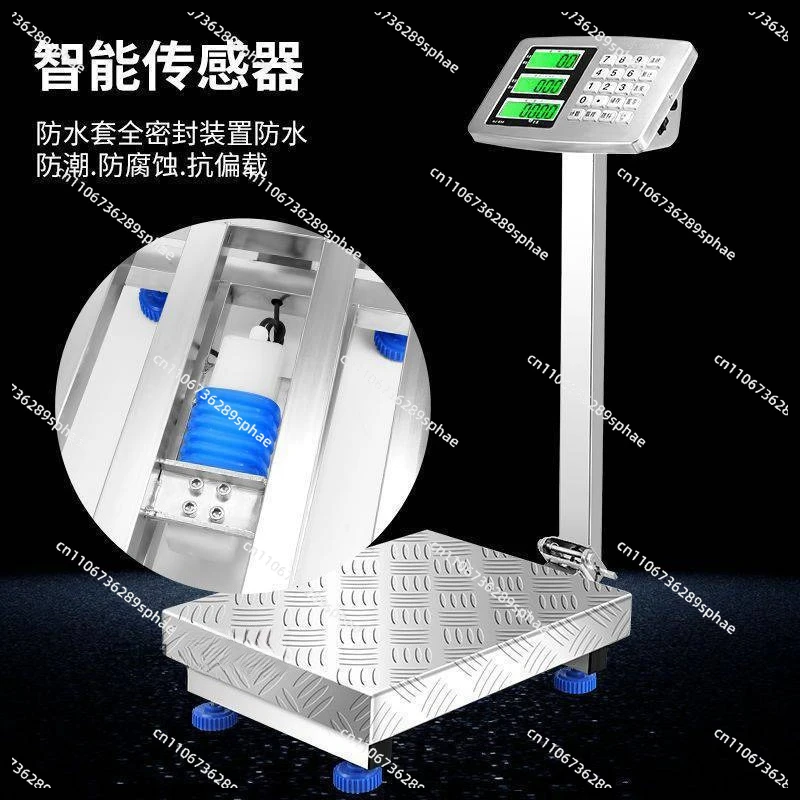 Stainless steel commercial table scale 200kg electronic scale 100kg pricing electronic scale 300kg folding