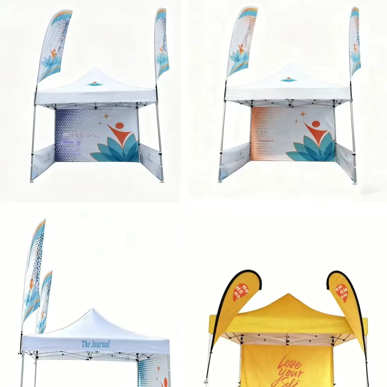 Canopy Cover 3x3 Heavy Duty Outdoor Popup Luxury Big Stretch Gazebo Tent Custom 10 X 10 Commercial Promotional Tent for Events