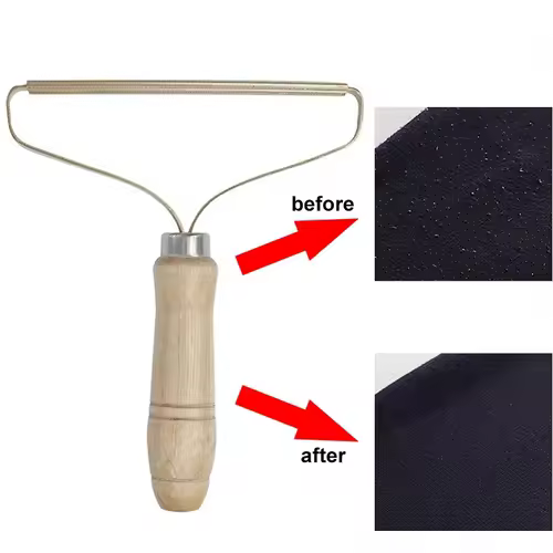 Portable Lint Remover Pet Hair Remover Brush Manual Lint Roller Sofa Clothes Cleaning Lint Brush Fuzz Fabric Shaver Brush Tool - Image 6