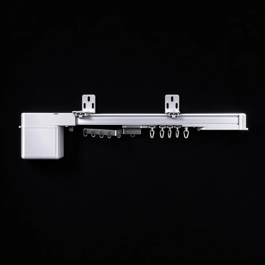 Wall Mount Tuya WiFi Zigbee Mini Smart Curtain Motor Electric Curtain Automatic Rails Rod Support Alexa Google Assistant Alice