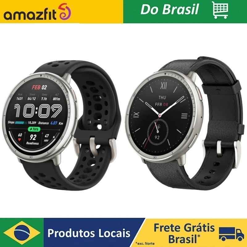Amazfit Active 2 Smart Watch Fitness Tracker, 44 mm, resistente al agua, GPS, batería de 10 días, monitoreo del sueño, más de 160 modos deportivos,