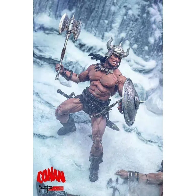 1/12 스케일 피규어 Frazetta Daughter Conan 일반 한정판 애니메이션 모바일 모델 수집 데스크탑 장식품 어린이 장난감