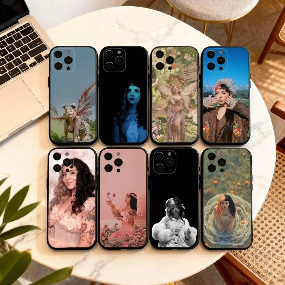 

Singer M-Melanie M-Martinez Phone Case For iPhone 17,16,15,14,13,12,11 Plus,Pro Max,XS,Soft Silicone Black Cover