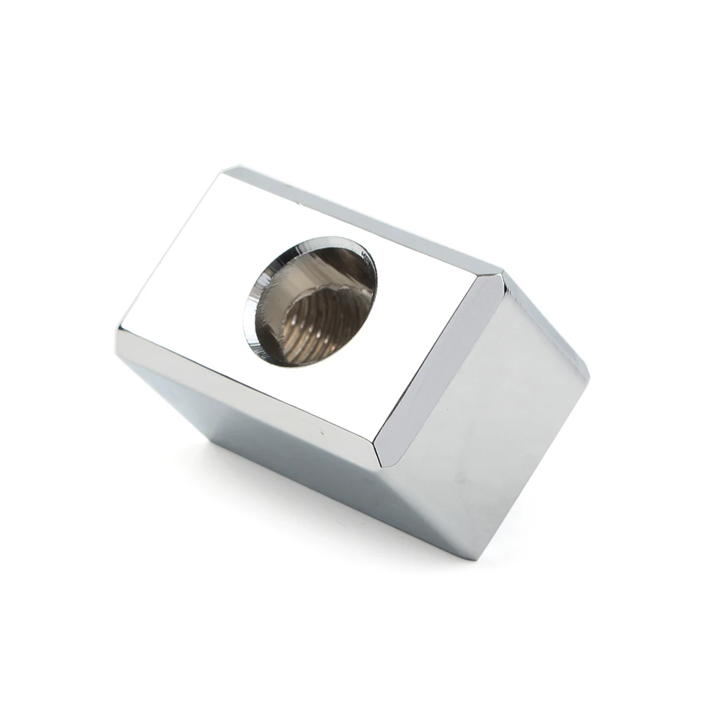 Chrome Headlight Mounting Block for Harley Headlight Custom Headlights with a 3/4