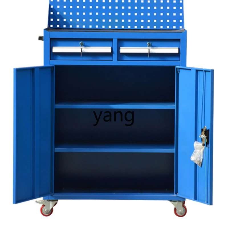 CX  Drawer Type Tool Cabinet Multi-Functional Workbench with Lock Workshop Mobile Hardware Iron Sheet Thickened Storage Workshop