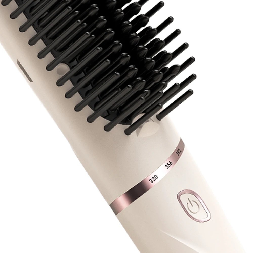 Professional Portable Electric Straightener Comb with LED Display Factory Wholesale Hair Styling Tools for Beginners for Hotels
