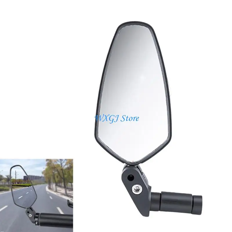 37JE Road Bike Rear Mirrors Waterproofed Bicycles Mirror Dustproof Bike Mirrors