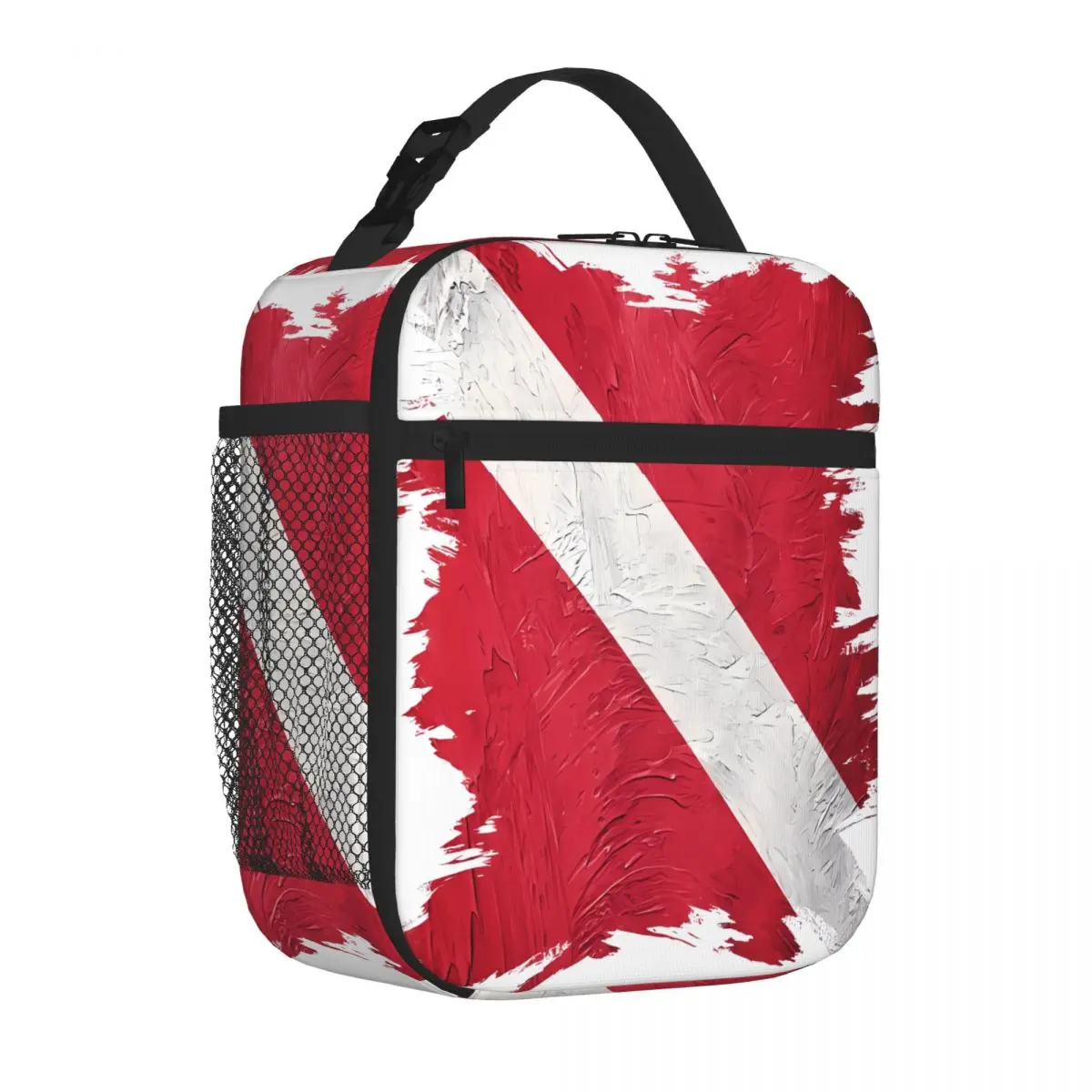 Bestselling Diver Flag Abstract Office Lunch Bag Campus Lunch Travel Lunch Bag