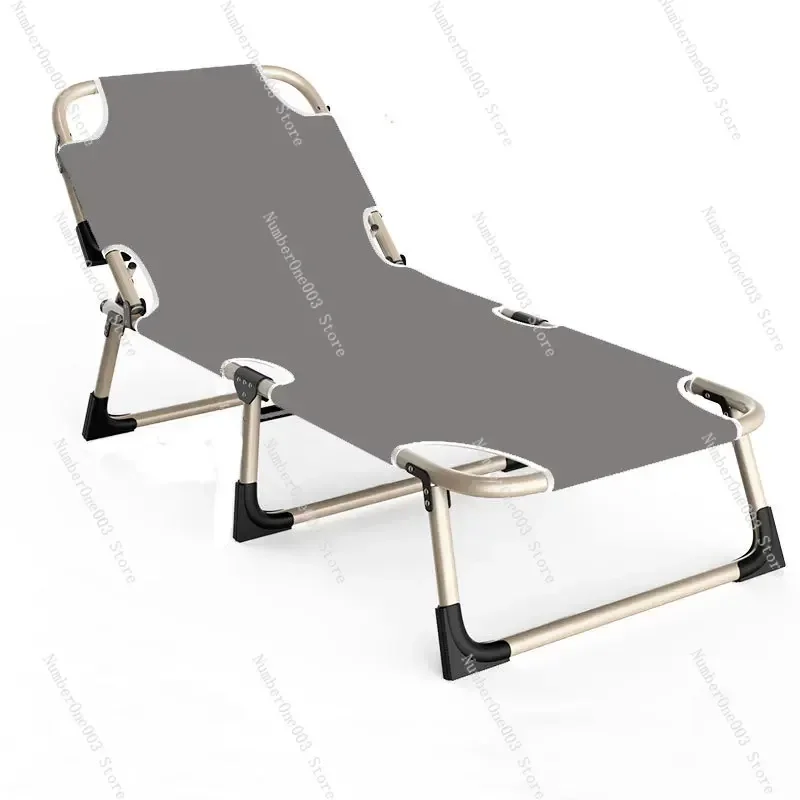 

Folding Bed, Single Person Lounge Chair, Office Lunch Break, Nap Bed, Three Fold Marching Bed, Reinforced Portable Hospital Comp