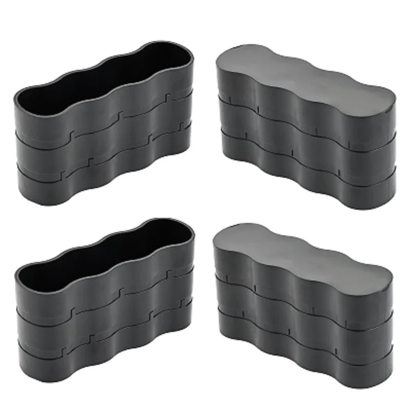 บอร์ดไม้พายแบบยืนได้4ชิ้น, ด้ามจับกระดานโต้คลื่นกลางแจ้งอุปกรณ์เสริมลองบอร์ด