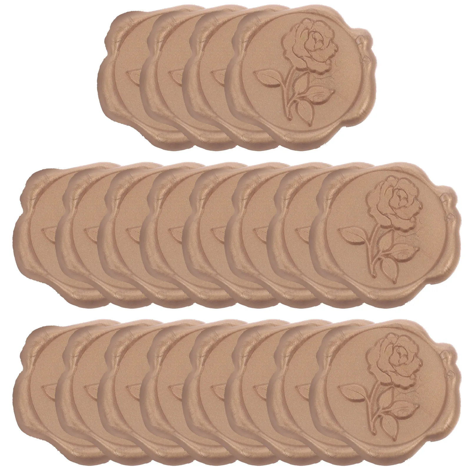 

25 Pcs Sealing Sticker Envelope Stickers Kit Label Greeting Wedding Wax Seals Labels Gift