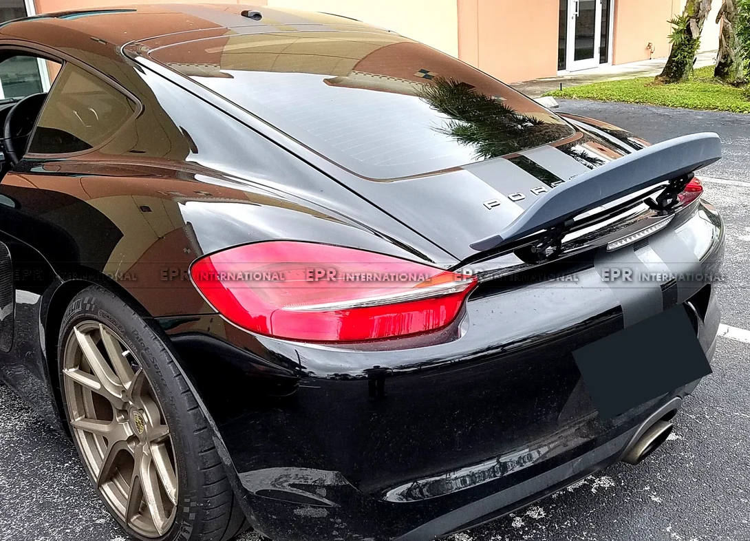 سبويلر منقار البط من ألياف الكربون كايمان بورش 981 [سبويلر كايمان منقار البط 981، سبويلر كربون بورش 981]