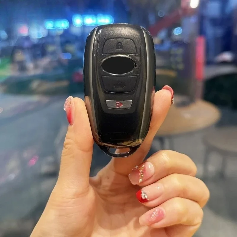 حافظة مفاتيح ذكية للسيارة الجديدة غطاء شل فوب لسوبارو BRZ XV SV فورستر ليجاسي Outback Crosstrek Impreza WRX Ascent ملحقات #2