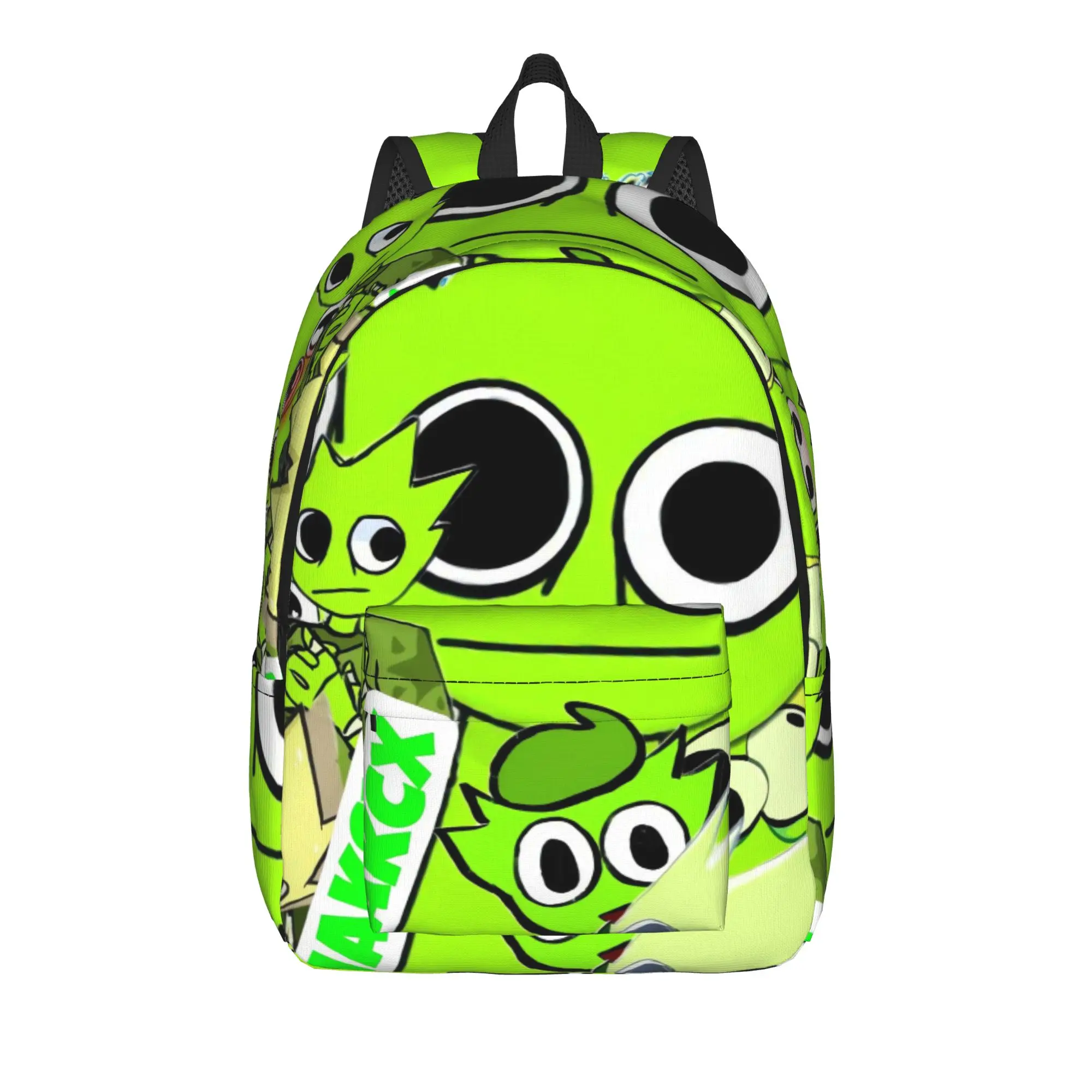 Cartoon S-Sprunkis Backpack Student Unisex  Print Backpacks Polyester Funny School Bags Trekking Design Rucksack