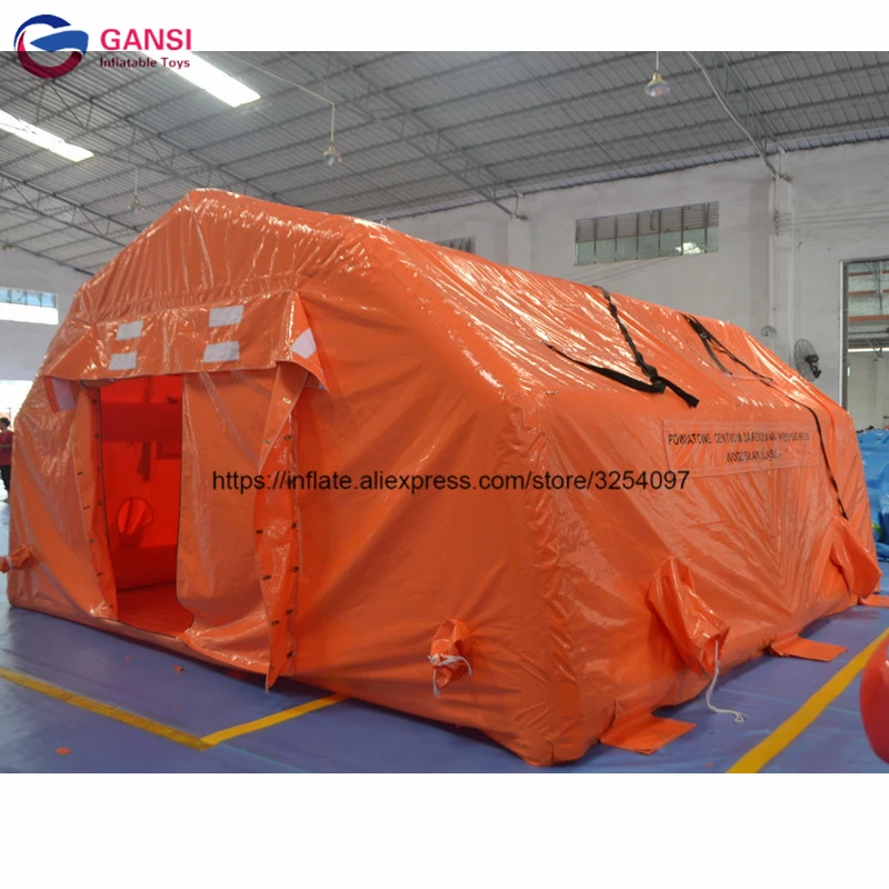 

Air tight PVC inflatable disaster relief tent commercial inflatable medical tent for hospital