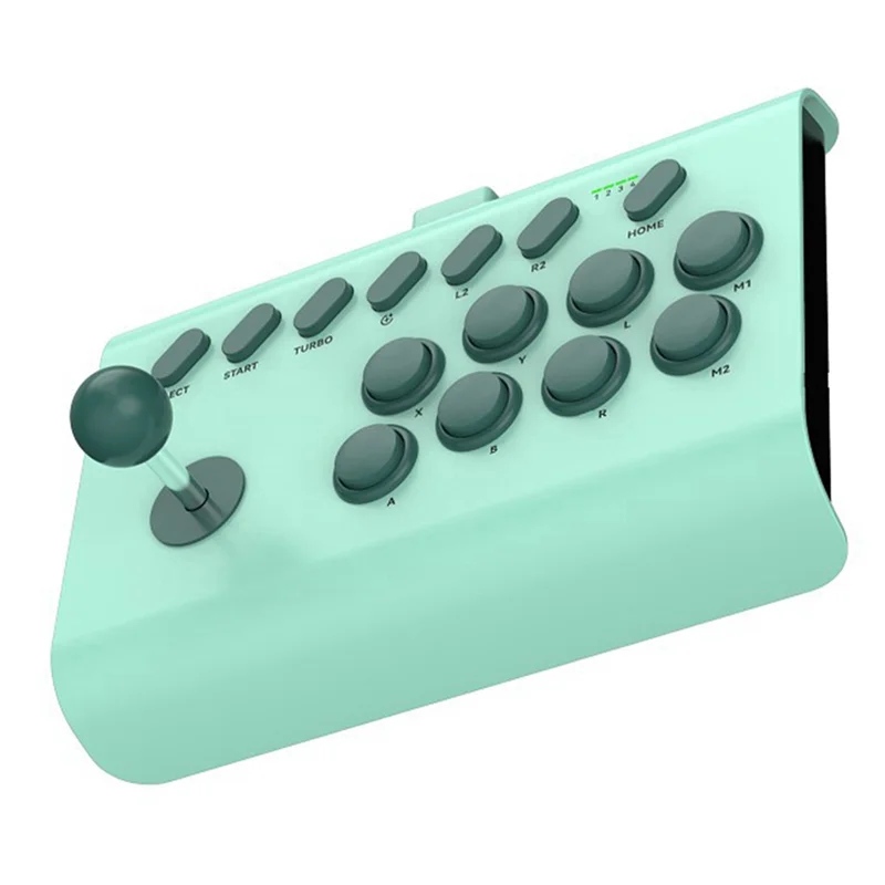 【Superdeals】عصا التحكم في الألعاب Retro Arcade Rocker سماعة لاسلكية تعمل بالبلوتوث سلكية 2.4G تحكم للتبديل نينتندو سويتش PS4 Du