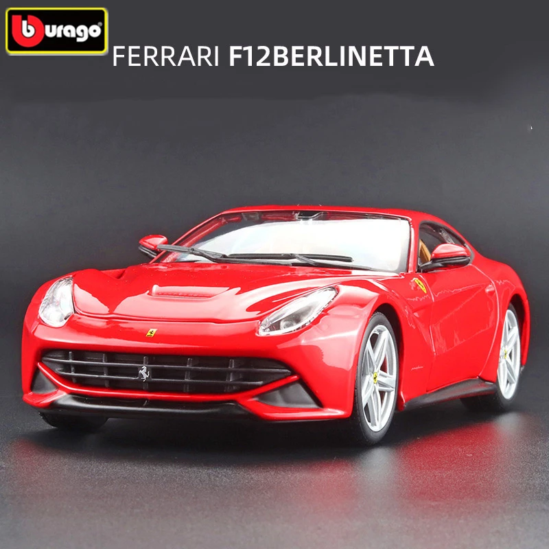 

Bburago 1:24 Ferrari F12 Berlinetta Alloy Sports Car Model Diecast Metal Toy Race Car Model Simulation Collection Childrens Gift