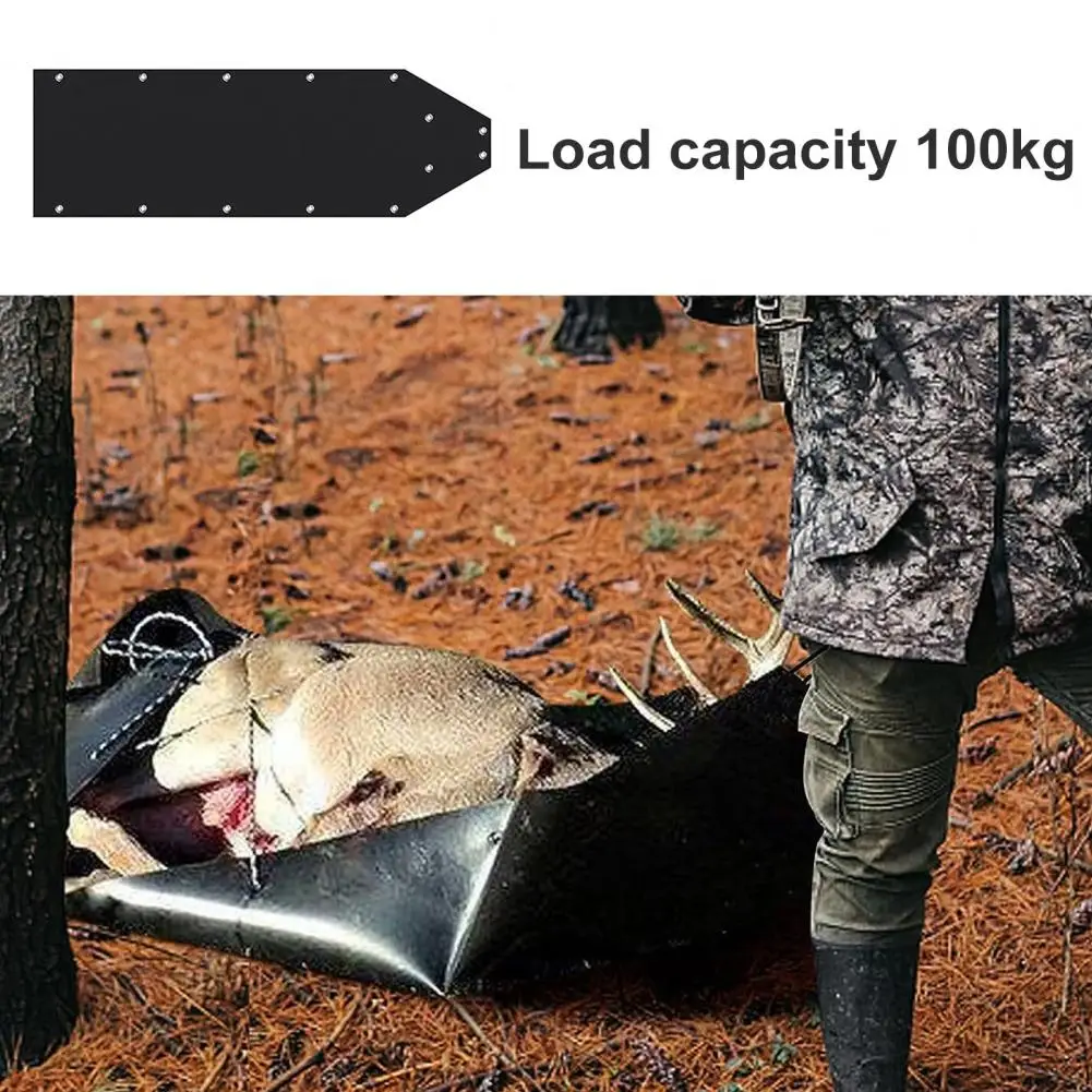 Heavy Duty Deer Drag Sleds Ice Fishing Sled Multi-Purpose Hunting Sled Durable Game Sled For Deer For Hauling Deer Hunting