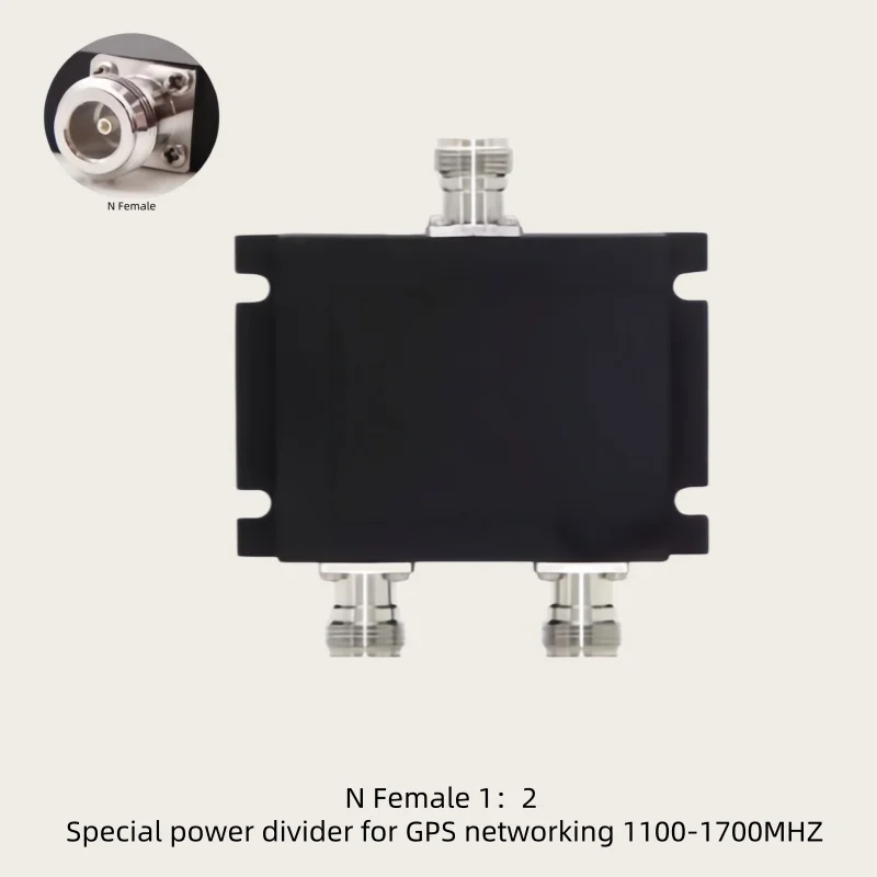 N/SMA/SMA Female Connector Special Power Divider for GPS Networking 1:2 1:3 1:4 Feed Power Divider 2Way 3Way 4Way 1100-1700MHz