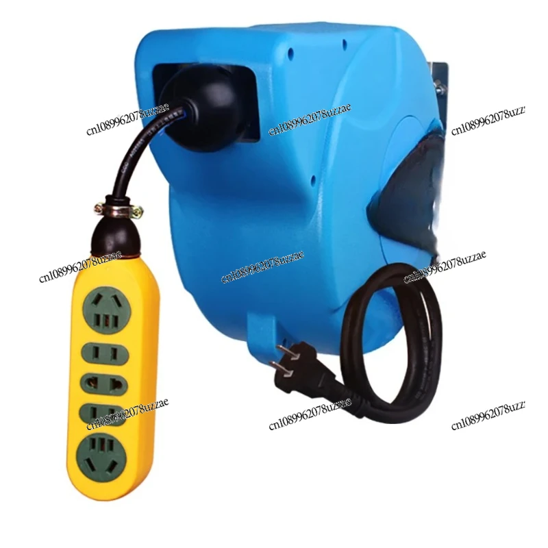 

10M Automatic Retractable Power Cable Reel Wire Telescopic 1.5MM2 Cable Drum Electric Cable Reel Power Supply Hose Reel 3000W