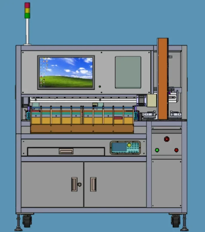 brand 5-22 Channels 18650 or 26650 32650 21700 Cylindrical Battery Cell Testing and Sorting Machine Sorter Battery Selector