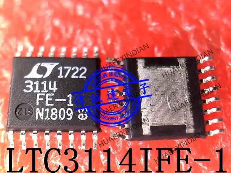 

Новый оригинальный LTC3114IFE-1 # PBF LTC3114 Печать 3114FE-1 3114 TSSOP16 В наличии
