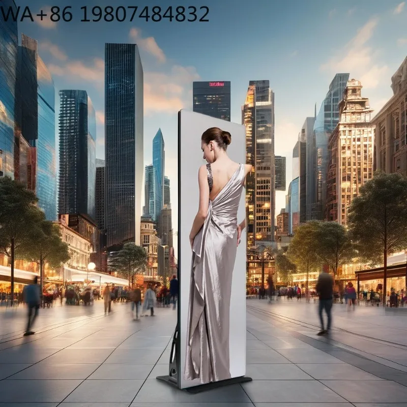 Customizable P2.5 Indoor Foldable High Brightness LED Poster Screen, Newly ed Dynamic Commercial Mall Aliexpress