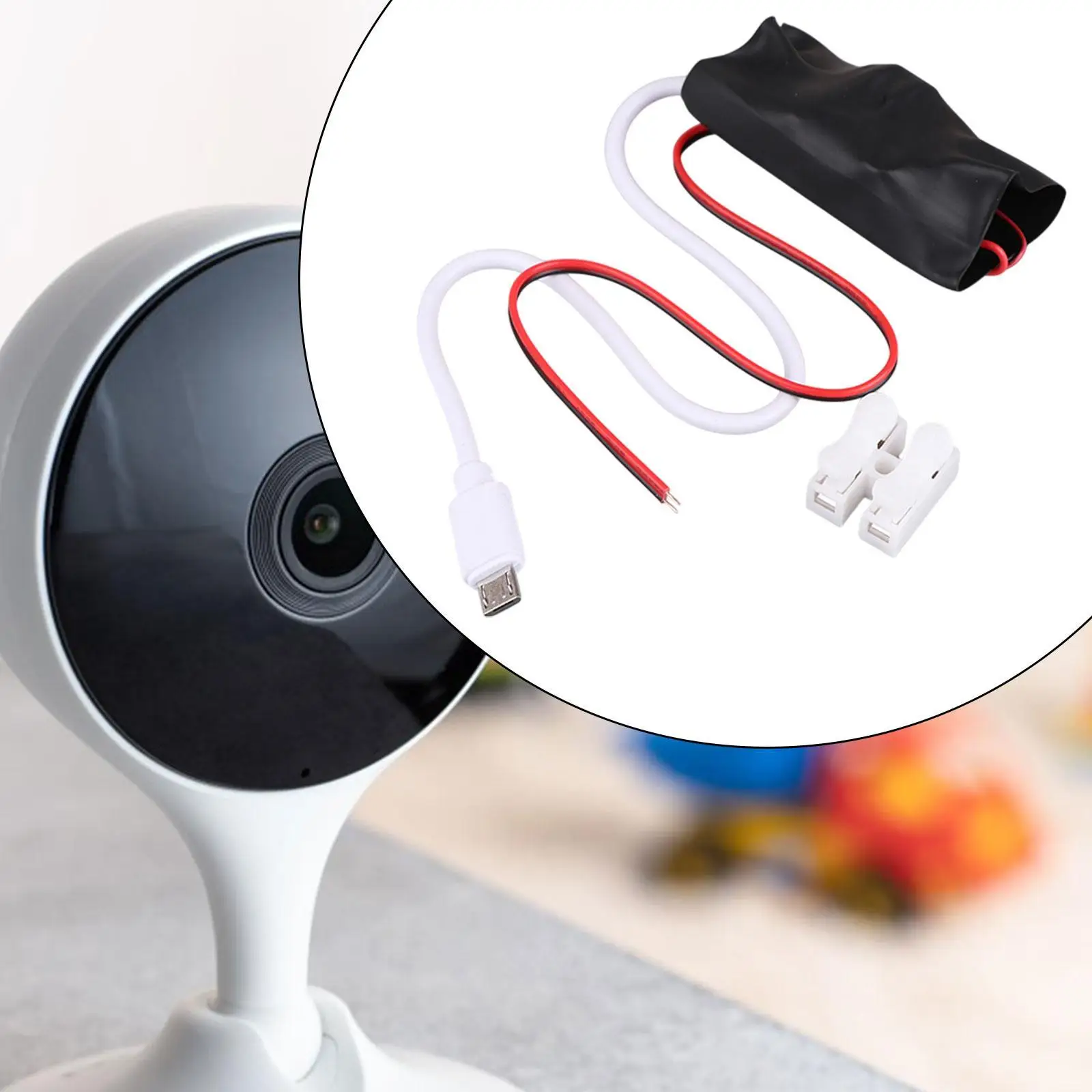 Electrical Converter Device Overload Safe Power Transformer ABS Material for Wireless Camera Equipment