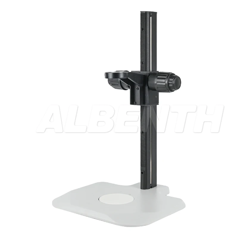 Long Stereo Microscope Track Stand 500mm Height Fine & Coarse Foucs 50mm Scope Holder
