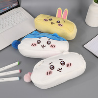 Pencil Case Cute Little Eight Usagi Plush Stationery Bag High Value Aesthetic Pen Holder For School Girls