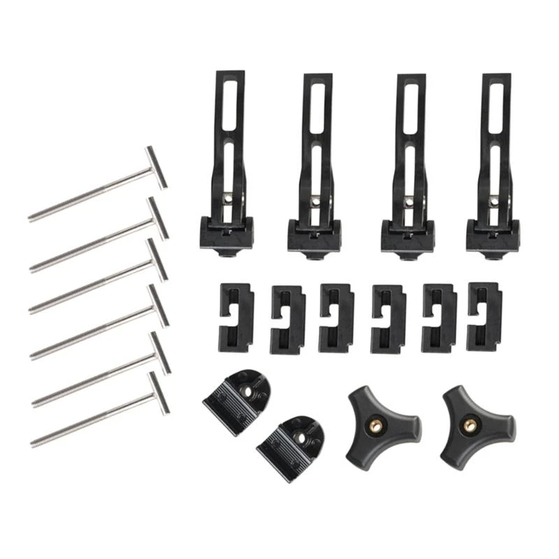 

U13C T-Bolts Front Rear Clamp for Hard Tri-Fold Tonneau Cover Pickup Truck Bed Cover