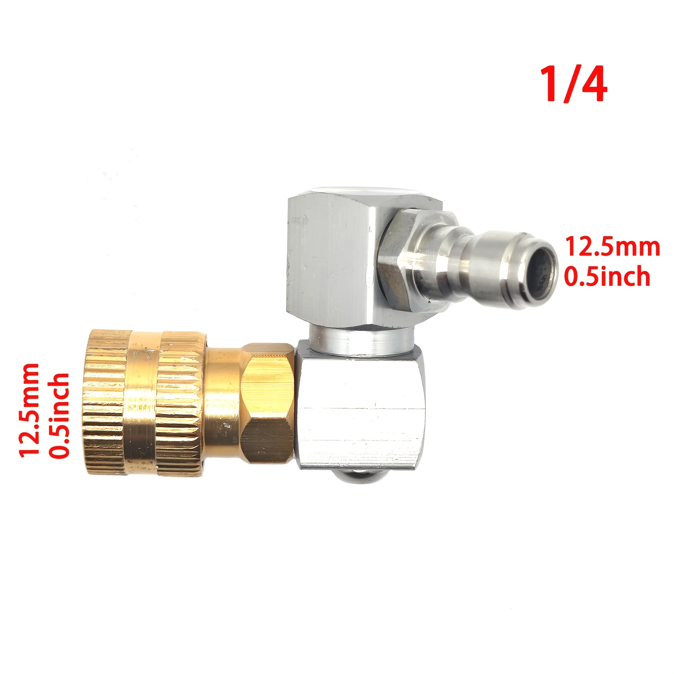 360° Rotating Pressure Washer Gun Jet Nozzle, 1/4