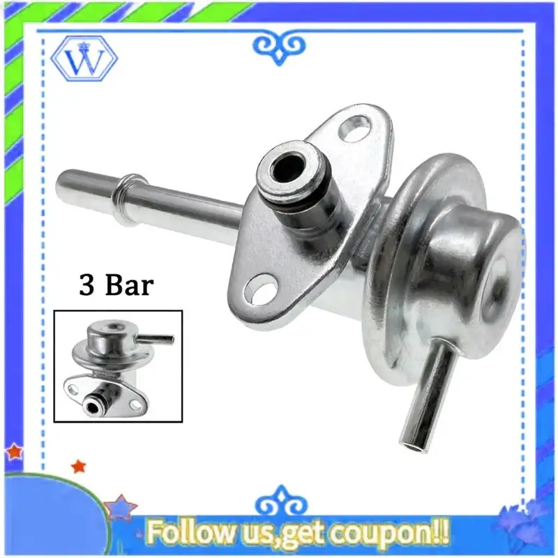 M46K-1 Piece 96334068 New Fuel Pressure Regulator Silver Automotive Supplies For GM Daewoo Nexia  Lanos 1.5L