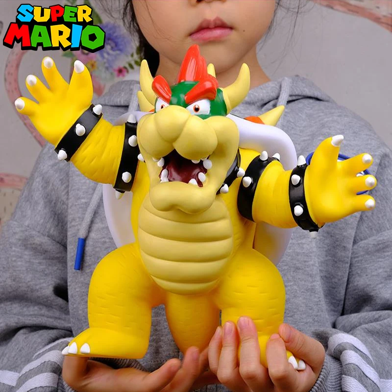 

Anime Super Mario Cuba Toys Cartoon Luigi Yoshi Peach Bowser Donkey Kong Mario Bro Action Toy Figure Collection Birthday Gift