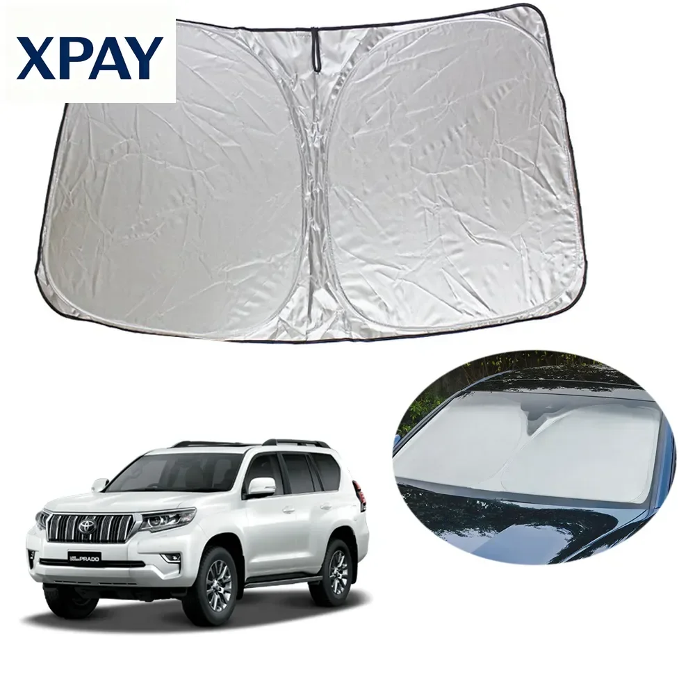 For Prado 150 Car Magnetic Window Sunshade Curtain For  Toyota Land Cruiser Prado Fj150 2010 -2020 Acessories