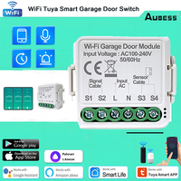 Aubess WiFi Tuya Smart Garage Door Switch Remote Control Switch Via Alexa Google Home Assistant Alice Garage Door Controller