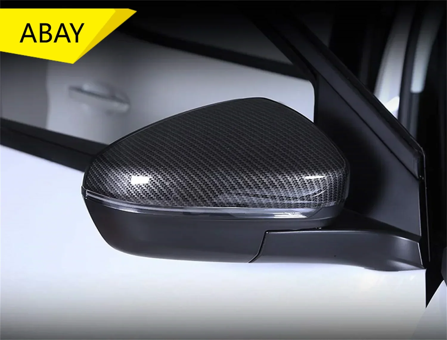 

Для Peugeot 3008 5008 2017-2021 карбоновый черный зеркало заднего вида, декоративная крышка, накладка из АБС-пластика, автомобильные аксессуары, 2 шт.