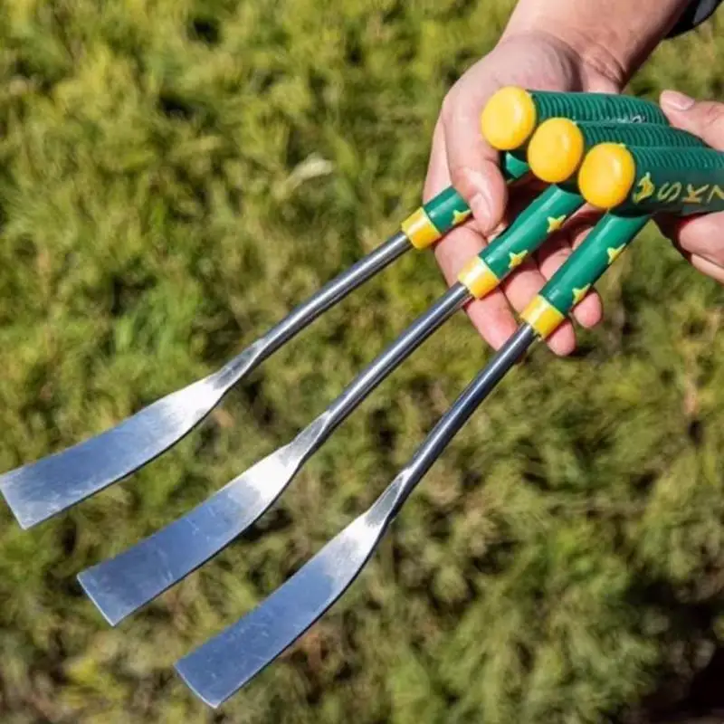 .Hot Sale-Stainless Steel Garlic Shovel Gardening Planting Digging Tool for Flowers Vegetables Agriculture Farm Outdoor Work
