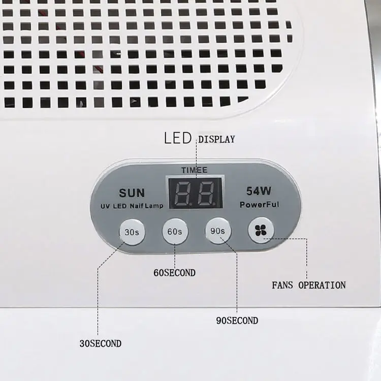 Multifunktions-5 in 1 elektrische Nagelbohrmaschine Polierer Nagelgel Aushärtungstrockner mit Nagelstaubreiniger Vakuumsaugmaschine Gerät