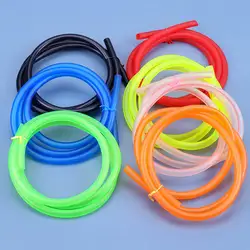 3x5mm/4x7mm Colorful Water Cool Tube Silicone Heat Resistant Tube For RC Electric Boat Gas Methanol Length 1 Meter