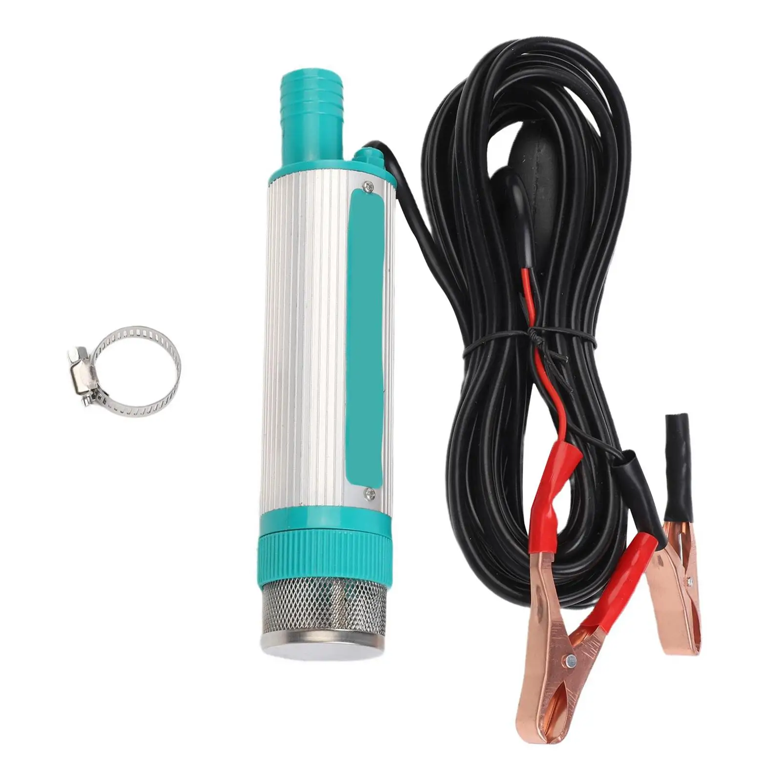 For Fluid Transfer Electric Fuel Transfer Pump 12V 24V Pump Compact Fuel Transfer Effective Liquid Lifting For Diesel